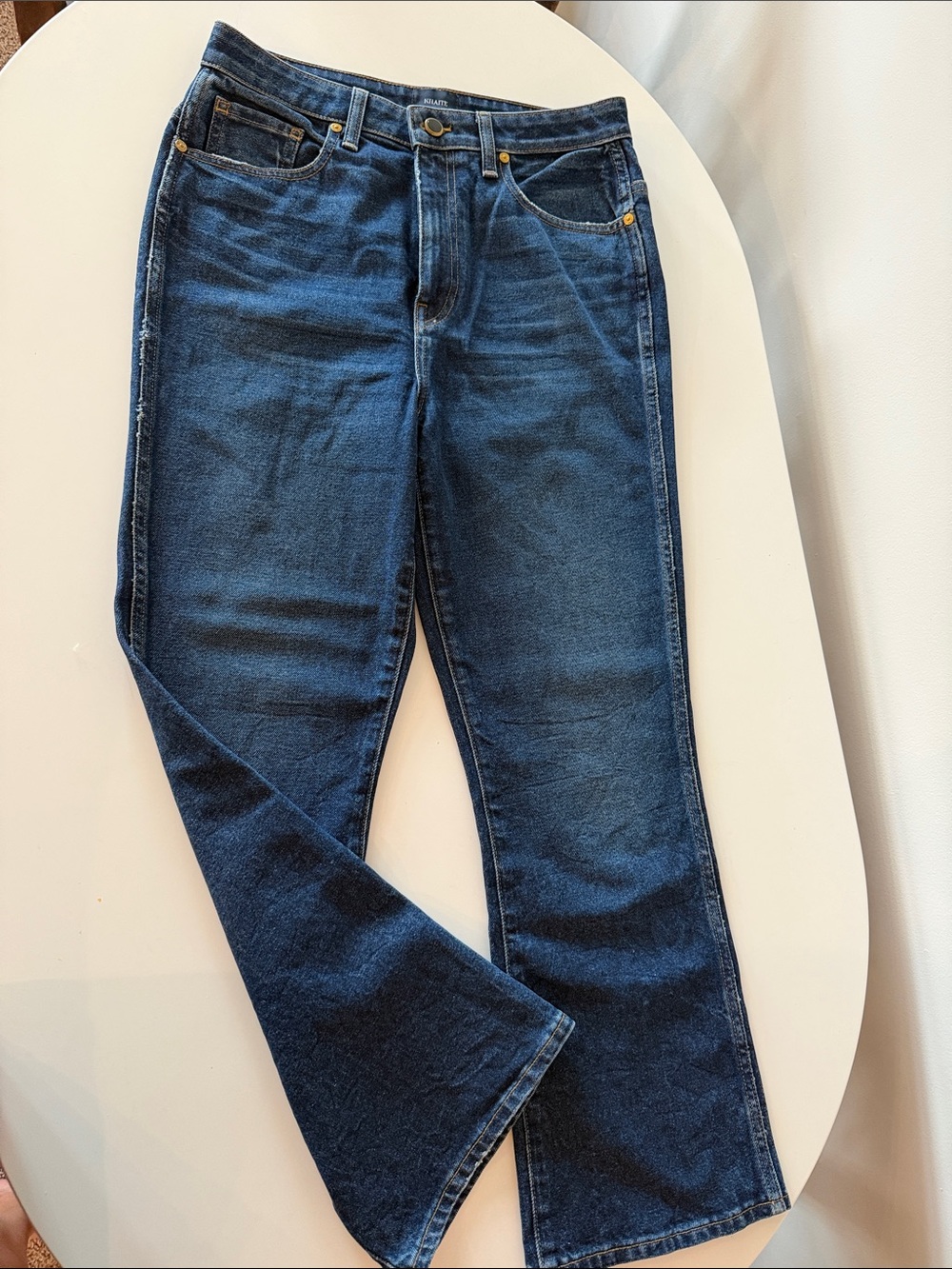 KHAITE women’s Benny Jean Dark Blue